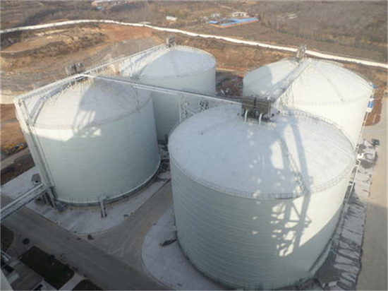 汉中5000吨立式粉煤灰储存罐